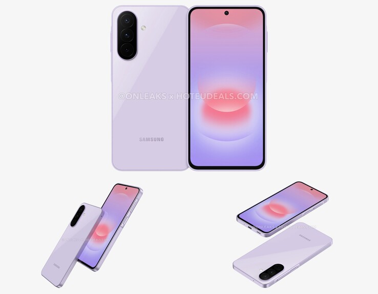Galaxy A27 wygląda znacznie bardziej premium niż Galaxy A26 w wyciekających renderach.