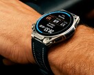 Amazfit Balance Ultra jest wykonany z tytanu i szafirowego kryształu.