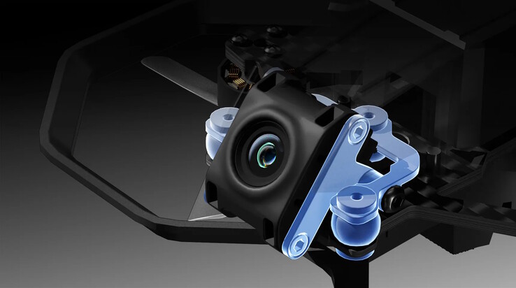 Gimbal drona wygląda dość niekonwencjonalnie (źródło zdjęcia: iFlight)