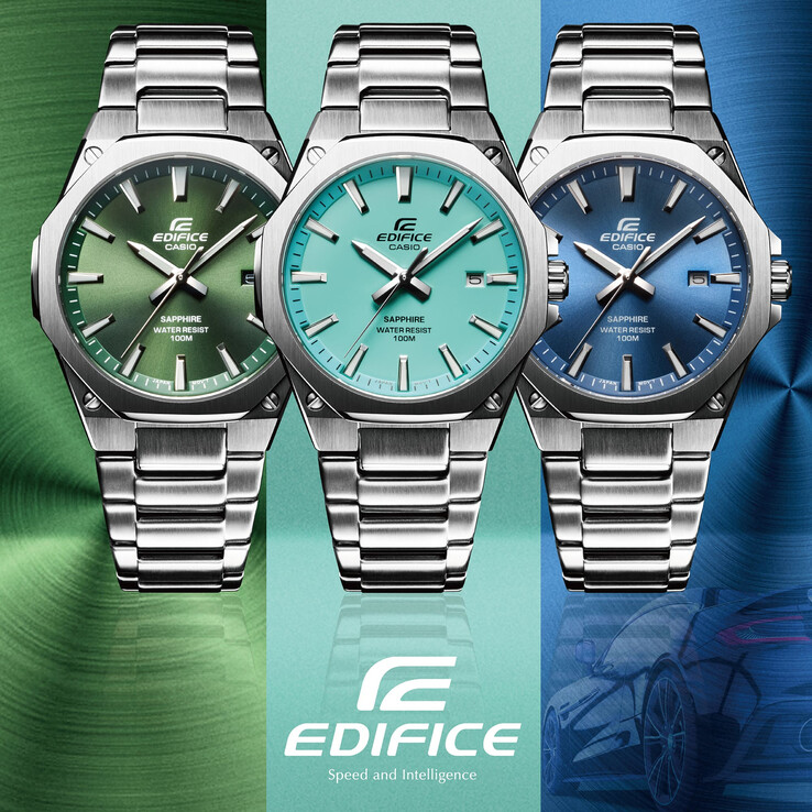Seria Casio Edifice EFR-S108D. (Źródło obrazu: Casio)