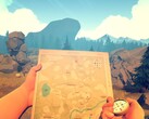Obraz przedstawiający mapę z gry Firewatch, dostępnej teraz 80% taniej na Steamie.