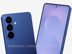 Oczekuje się, że Galaxy S26 będzie czerpał wzorce z Galaxy Z Fold 7. (Źródło obrazu: OnLeaks i AndroidHeadlines)