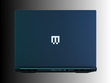 Widok z tyłu laptopa do gier Maingear Super 16 (źródło zdjęcia: Maingear PR)