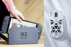 Nintendo Switch 2 będzie oficjalnie obsługiwać myszy do gier. (Źródło obrazu: Nintendo / Razer)