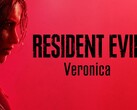 Oficjalna grafika promocyjna oraz branding tytułu remake’u gry „Resident Evil: Veronica” firmy Capcom.