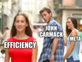 John Carmack opuścił Metę z powodu problemów z nieefektywnością. (Obraz: stock image w/ edits)