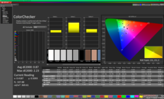 ColorChecker przed kalibracją