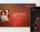Apple Telewizory z iPhone'ami zamieniają się w maszyny do karaoke z tvOS 26. (Źródło obrazu: Apple)