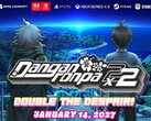 Wyświetlono baner dotyczący gry „Danganronpa 2×2”