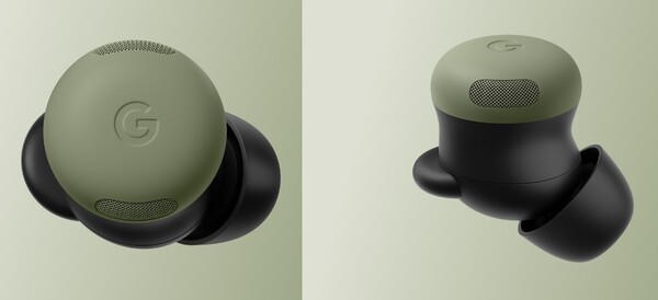 Nowy kolor słuchawek Pixel Buds Pro 2 pasuje do koloru Olive modeli Pixel 11 Pro.
