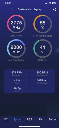 Xtreme Tuner Plus - monitorowanie systemu