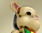 Głośnik Bluetooth Be@rbrick Audio x Maneki Neko generuje dźwięk 360 stopni dzięki czterem przetwornikom. (Źródło obrazu: Be@rbrick Audio)