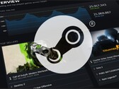 Wyświetlany jest baner Steam Charts