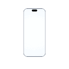 Symulacja ekranu iPhone'a 18 Pro nachylonego pod niewielkim kątem, pokazująca zmianę barw zmierzoną podczas testów przeprowadzonych przez Poorplayera.