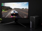 Minisforum MS-02 Ultra z uruchomioną grą Forza Horizon 5 na zewnętrznym monitorze (źródło obrazu: YouTube/ETA Prime)