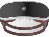Render "Apple headset". (Źródło: Antonio de Rossa)