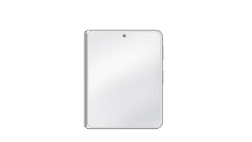 Wyciekły szkice Huawei Pura X Max - złożone.