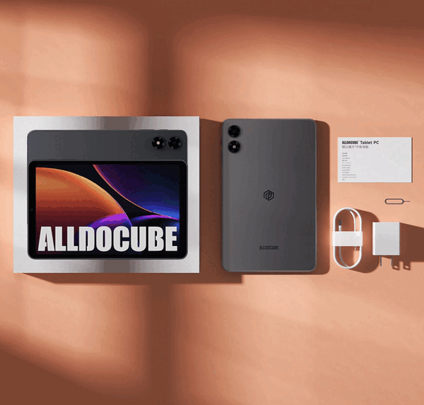 Tablet Alldocube iPlay Mini 4 wraz z opakowaniem i akcesoriami