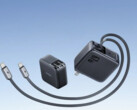 Baseus wypuścił na rynek europejski ładowarkę EnerCore CJ21 Retractable Charger 67W USB-C (na zdjęciu). (Źródło zdjęcia: Baseus)
