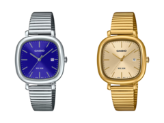 Nowe zegarki Casio, w tym LTP-B166D-2AV (po lewej) i LTP-B166G-9AV (po prawej), wkrótce pojawią się w całej Europie. (Źródło zdjęcia: Casio)