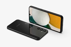 Model Galaxy A34 wydaje się mieć cieńsze ramki wyświetlacza niż jego poprzednicy. (Źródło obrazu: @OnLeaks & Giznext)