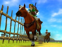 Obraz z gry The Legend of Zelda: Ocarina of Time na Nintendo 64 (źródło obrazu: Nintendo)