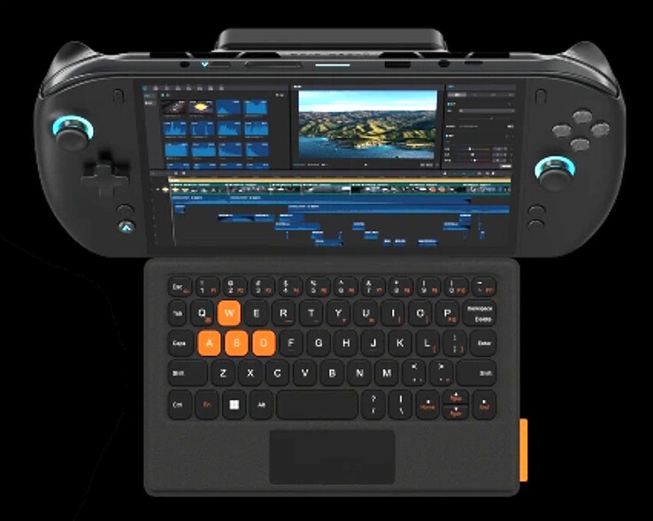 Urządzenie X2 Mini Pro może służyć jako tablet typu 2 w 1 z odłączaną klawiaturą magnetyczną.
