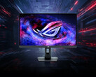 ROG Strix Pulsar XG27AQNGV ma cienkie ramki i mniejszą podstawkę niż poprzednie monitory do gier Asusa. (Źródło obrazu: Asus)
