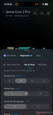 Ustawienia czyszczenia