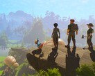 Promocyjny zrzut ekranu z gry survivalowej z otwartym światem „Under a Rock” autorstwa Nordic Trolls.