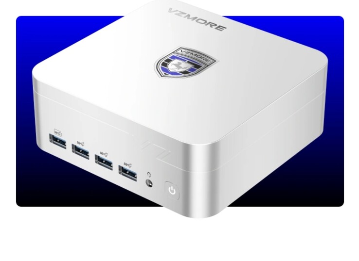 Mini PC VZMore iX9 prawdopodobnie będzie charakteryzował się tym samym stylem wzorniczym przypominającym Mac Studio, co przedstawiony tutaj model AX9.