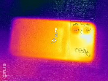 Heatmap tylny