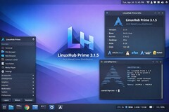 LinuxHub Prime 3.1.5 to kolejna dystrybucja oparta na Arch, która została zaktualizowana w tym miesiącu