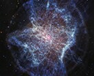Zdjęcie mgławicy planetarnej NGC 6072 w średniej podczerwieni (źródło zdjęcia: NASA, ESA, CSA i STScI; przycięte)