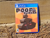Zdjęcie jednej z najrzadszych płyt z grą na PS4 na świecie, Poop Slinger