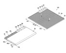 Samsung Display drastycznie zmienił swoją składaną do wewnątrz i na zewnątrz koncepcję od czasu targów CES 2023. (Źródło zdjęcia: USPTO)