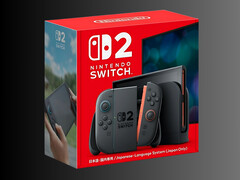 Przedstawiono pudełko detaliczne Switch 2 w japońskiej wersji językowej (źródło zdjęcia: Amazon Japan)