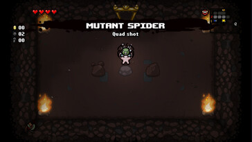 Na zdjęciu: zrzut ekranu z rozgrywki z gry „The Binding of Isaac: Rebirth”.