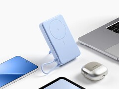 Xiaomi Magnetic Power Bank 10000 (na zdjęciu) z wbudowaną podstawką zostanie wydany w krajach na całym świecie. (Źródło zdjęcia: Xiaomi)