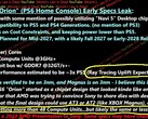 Wyciek Moore's Law Is Dead Playstation 6 (źródło obrazu: Moore's Law Is Dead YouTube Channel)