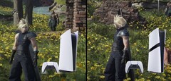 Sony PlayStation 5 Pro zademonstrowało kilka poważnych ulepszeń w stosunku do podstawowej wersji PlayStation 5 w FF7 Rebirth. (Źródło obrazu: Sony, DF z poprawkami)