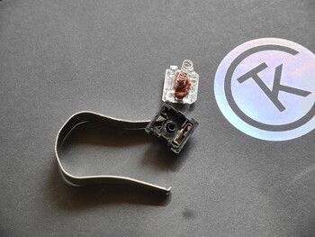 Zdemontowany przełącznik Gateron Low-Profile 2.0 Brown