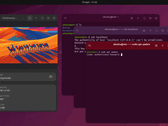 Zrzut ekranu pulpitu Ubuntu 25.10 "Questing Quokka" przedstawiający zmiany w środowisku GNOME 49 (źródło obrazu: Canonical)