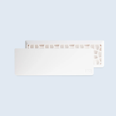 Biała podpórka pod nadgarstki