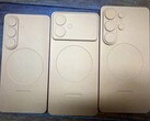 Rzekome atrapy Galaxy S26/Pro (po lewej), Galaxy S26 Edge (w środku) i Galaxy S26 Ultra (po prawej). (Źródło zdjęcia: Sony Dickson on X)