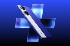 iQOO Neo9S Pro+ w etui z wegańskiej skóry w kolorze Buff Blue (Źródło: iQOO)