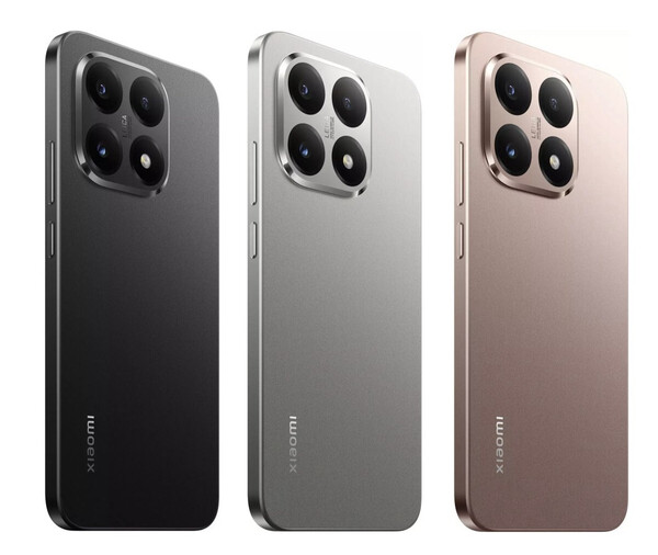 Xiaomi 15T w trzech podobno premierowych kolorach. (Źródło zdjęcia: via Roland Quandt)