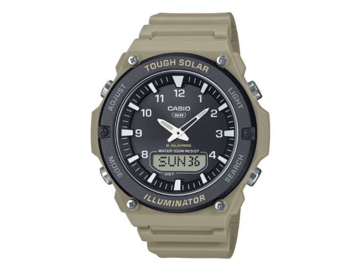Zegarki Casio AQ-S820W-5AV (na zdjęciu) nie zostały jeszcze wprowadzone na rynek europejski. (Źródło zdjęcia: Casio)