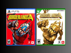 Zdjęcia pudełek Borderlands 4 na PS5 i Xbox (źródło zdjęcia: GameStop)