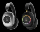 Loewe Ice Diamond (po lewej) i Noir Rainbow (po prawej) to ultraluksusowe, ozdobione klejnotami słuchawki stworzone we współpracy z Jacob &amp; Co. (Źródło zdjęcia: Loewe)